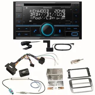 Kenwood DPX-7300DAB Bluetooth DAB Einbauset für Ford Focus Mondeo S-Max Galaxy