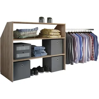 VCM Dacho Regal 90 x 50 x 100 cm Braun