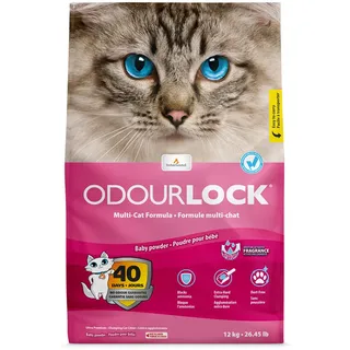 ODOURLOCK Katzenstreu Babypuder - 12 kg