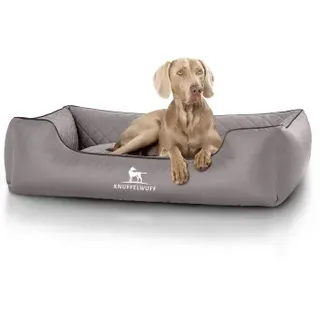 Knuffelwuff Hundebett Milan XXL 120 x 85 cm grau