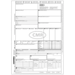 RNK CMR-Frachtbrief A4, 4-fach sd 50er