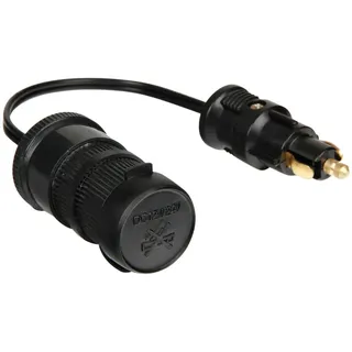 DIN-Adapter für Zigarettenanzünderbuchse LAMP 39028 Adapter 12/24V 8A