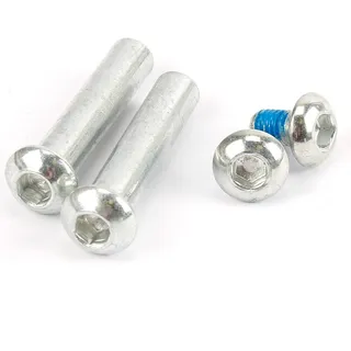 2 Stück FunTomia Aluminium Waveboard Achsen Ersatzteil für Rollen LED Rollen Aufhängung Caster