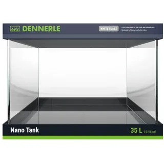 Dennerle Nano Tank 35 l Aquariumbecken Zubehör weiß