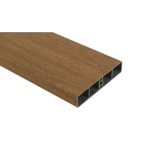 PVC Balkonbrett Nürnberg Hohlkammerprofil 25 x 130 mm – formstabil & wartungsarm – für Balkonneugestaltung, Balkonsanierung und Balkonrenovierung