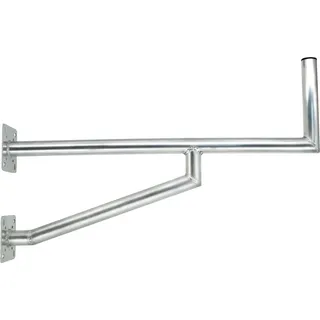 PremiumX 100cm Wandhalter Aluminium zwei Wandplatten SAT Wand-Halterung