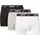 Slips 3 Einheiten White Grey Heather Black M