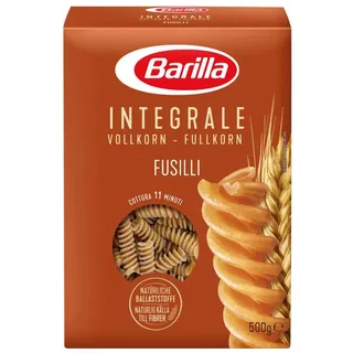 Barilla Nudeln Integrale Fusilli original aus Italien 500g