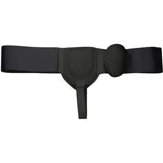 UENXRXE 1 Stück Leistenbruchgürtel Für Männer Und Frauen, Bruchband Flexibel Verstellbarer Herniengürtel Hernienstütze Schmerzlinderung Mit Abnehmbaren Kompressionspolstern(Schwarz)