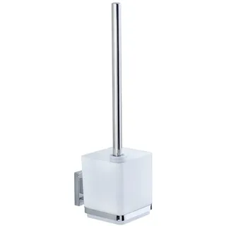 Wenko WC-Garnitur Quadro Edelstahl