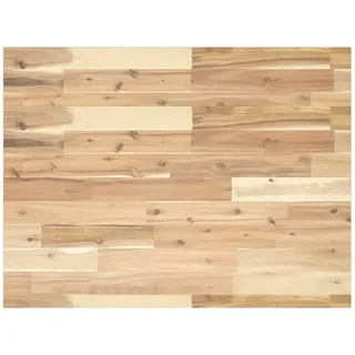 vidaXL Waschtischplatte Unbehandelt 100x60x2 cm Massivholz Akazie