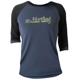 Dirtlej Mountee S | steel blue / lime