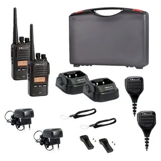Midland G18 Pro NC 2er Koffer m. MA 25-M Security C1145.S1 PMR-Handfunkgerät