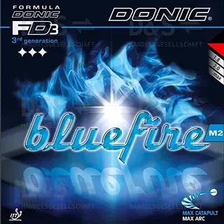 Donic Rubber Bluefire M2, 2 mm, Red and black