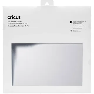 Cricut Transferfolien für Schneideplotter 30.5 cm x 30.5 cm silber