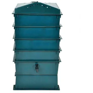 vidaXL Wurmkomposter 4 Fächer 42x42x60 cm