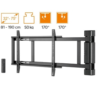 my wall myWall LCD - LED - Plasma - TV - motorisierter Wandhalter 32-75 Zoll TV-Wandhalterung