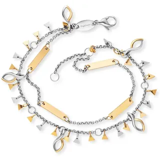 Engelsrufer Armband ERBS-TRIANGLE Boho Chic Edelstahl vergoldet