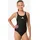 V-Back Swimsuit Kids Schwarz 164