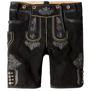 Stockerpoint Lederhose "Beppo 4" in schwarz gespeckt | Gr.: 56