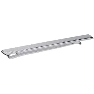 JEVELION Krawattenhalter Krawattenklammer Krawattenhalter Silber (Accessoire, für Herren), Accessories für den Anzug mit Stil - Made in Germany silberfarben