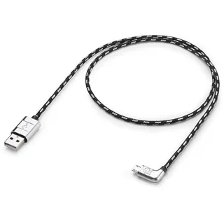 Volkswagen 000051446AF Kabel USB-A auf Micro-USB 70 cm gewinkelt Ladekabel Datenkabel