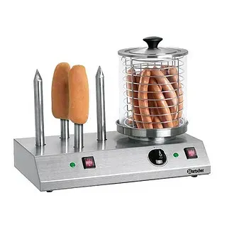 Bartscher Hot Dog-Gerät, 4 Toaststangen