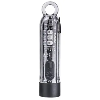 NEXTORCH K40 Strobe - Wiederaufladbarer LED Lampe als Schlüsselanhänger - transparent - verschiedene Lichtquellen bis 700 ANSI Lumen