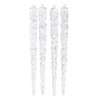 Kaemingk Eiszapfen 15cm Kunststoff fluoreszierend Christbaumschmuck