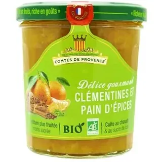 CdP Clementines Pain D‘Epices (Clementinenkonfitüre mit Lebkuchen), BIO