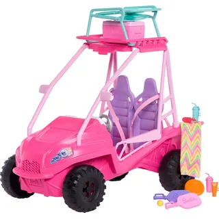 Barbie Mysteries: Beach Detectives Spielset mit Strand-Buggy (JFV68)