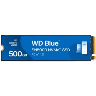 WD Blue SN5000 powered by SANDISK (500 GB, M.2 2280), SSD