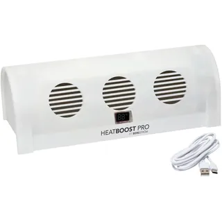 3 Pagen® Heizkörper Ventilator mit 3 Turbolüfter für optimale Verteilung – Effizienter heizen – Heatboost Pro wiederaufladbar & kabellos – Ohne Bohren – mit USB & Magnetfuß