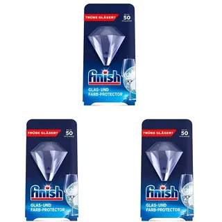 Finish Protector für Farb- und Glanzschutz – Für strahlende Gläser, Tassen, Teller, Töpfe und Pfannen – 1 x Finish Protector (Packung mit 3)