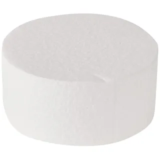 Rayher 3000400 Styropor-Scheibe, 15cm, ø, 7cm,