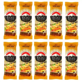 2 kg Sen Soy Eiernudeln "Hu-Teu" Teigwaren Nudeln Лапша Spagetti EGG-Nudeln
