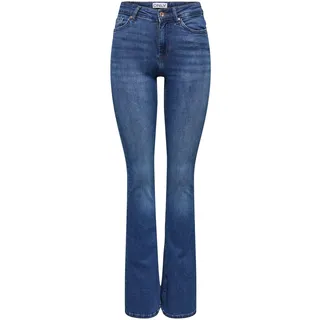 Only Onlblush Mid Flared Blau L/30