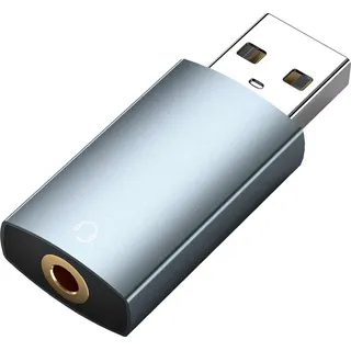 USB auf 3,5mm Aux Stereo Adapter – USB auf 3,5mm Aux Audio Konverter Adapter