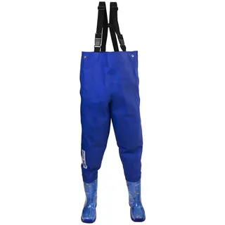 Dönges Kinder-Wathose, EN 343, blau, Größe 24/25