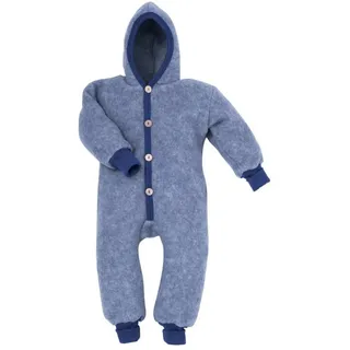 cosilana Baby Overall mit Bündchen am Armen und Füßen, 60% Wolle (kbT), 40% Baumwolle (KBA) 86/92