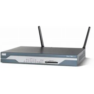 Cisco 1800 1802 ISDN/DSL Router - 11 Anschlüsse - 8 RJ-45 Port(s) - PoE Ports - Management-Port - Fast Ethernet - ADSLoISDN - 1U - Wandmontierbar,...