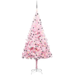 vidaXL Künstlicher Weihnachtsbaum Rosa 210 cm
