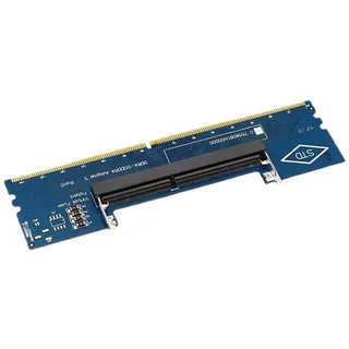 Qerwsdty Memory Stick Test Adapter Karte Laptop DDR4 Memory Stick Test Adapter Karte Speicher zu Desktop DDR4 mit Konverter Karte