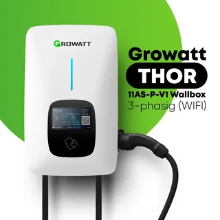 Growatt THOR 11AS-P-V1 Wallbox Typ 2 (11 kW, 16 A) 5 m