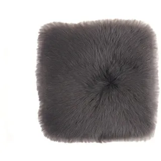 Kaiser Sitzauflage eckig, einseitig Fell grau