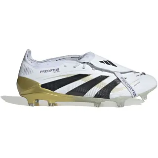 adidas Predator Elite FG Herren Cloud White/Core Black/Gold Metallic 42