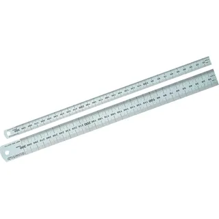 RUMOLD 323705 Lineal Edelstahl Silber 50cm