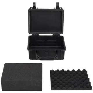 vidaXL Flugkoffer Tragbar Schwarz 24x19x11 cm PP