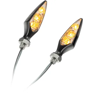 Kellermann Rhombus S Dark LED Blinker schwarz Paar