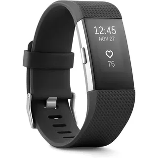 Fitbit Charge 2 Schwarz - schwarz